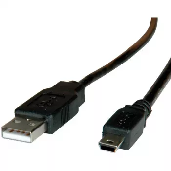 ROLINE USB 2.0 -kaapeli, Type-A - 5-pin Mini 1,8 m (11.02.8719)