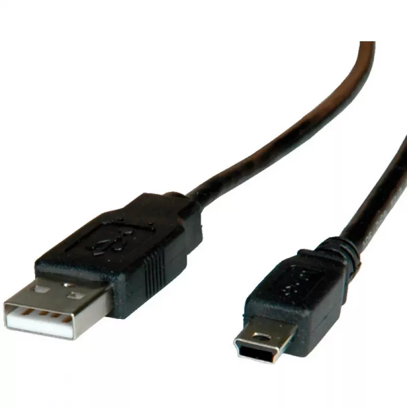 ROLINE USB 2.0 -kaapeli, Type-A - 5-pin Mini 1,8 m (11.02.8719)