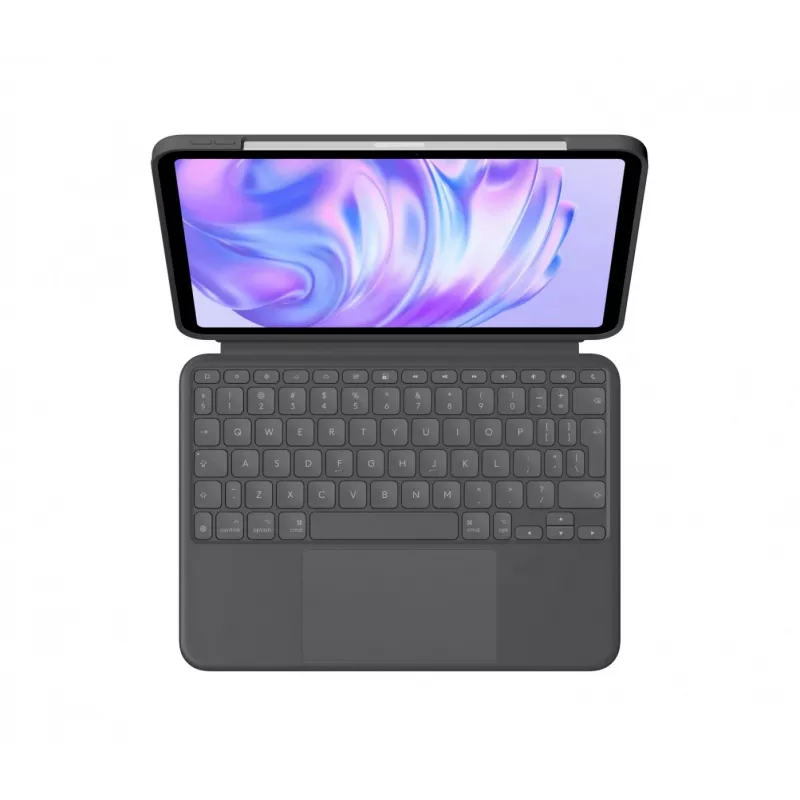 Logitech Combo Touch näppäimistö QWERTY US International kosketuslevy graphite