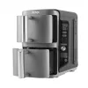 Ninja SL400EU friteerauslaite Double 9,5 L 2470 W kiertoilmakypsennin musta, harmaa