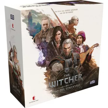 Lautapeli Asmodee The Witcher: Pfad des Schicksals Deluxe Edition – Tabletop-roolipeli/strategiapeli