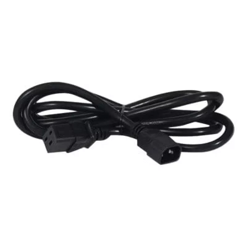 APC C19/C14 2m musta C14-liitin C19-liitin