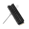 SAVIO AK-60 M.2 NVMe 2280 -levyn jäähdytin, musta