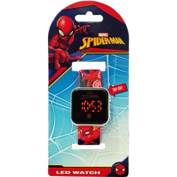 Rannekello LED kalenterilla Spiderman