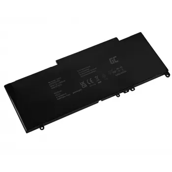 Green Cell DE102V3 akku DELL Latitude E5250 E5450 E5550, 7,6 V 6200 mAh LiPo, musta