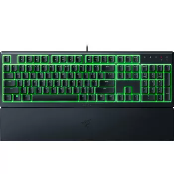 Razer Ornata V3 X näppäimistö pelikäyttöön USB QWERTZ saksa musta RGB LED
