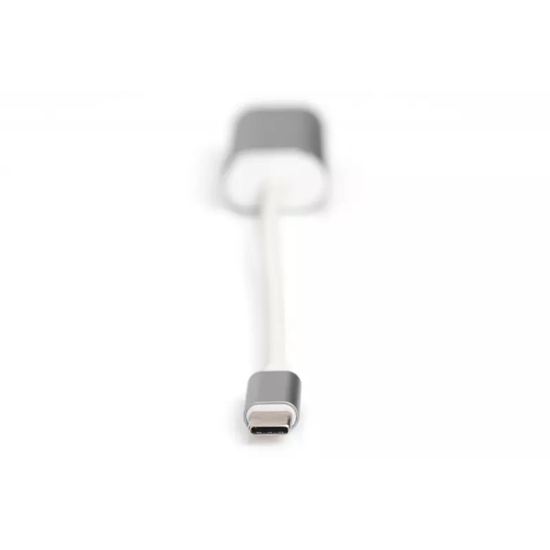 DIGITUS DA-70837 VGA-sovitin 1080p FHD – USB 3.0 Type-C, alumiini