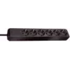 Brennenstuhl Eco-Line - jatkojohto - 6 pistorasiaa - 1,5 m (1159400015)