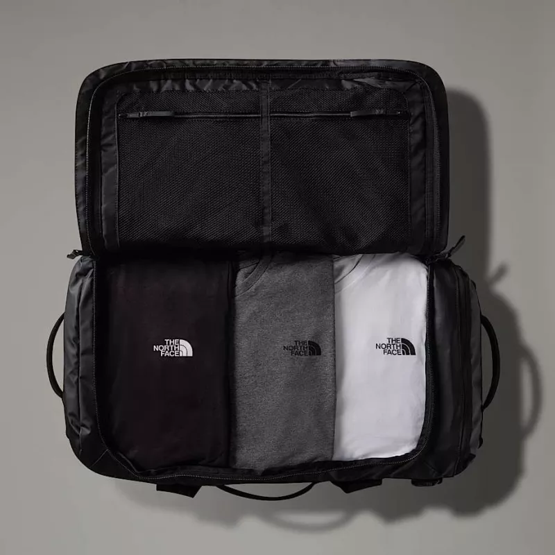 Matkalaukku The North Face Base Camp Voyager Duffel 62 - TNF Black/asphalt harmaa