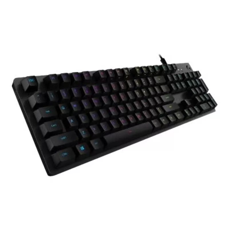 Logitech Gaming G512 - näppäimistö - taustavalo - USB - QWERTY - espanja - kytkimet: GX Brown Tactile - hiili