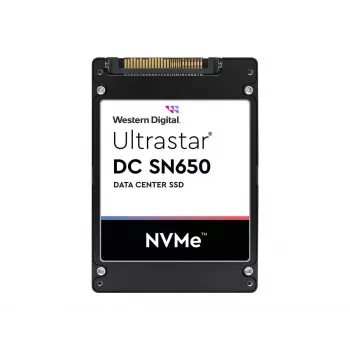 SSD-asema WESTERN DIGITAL Ultrastar DC SN650 7680 GB U.3 PCIe TLC ISE