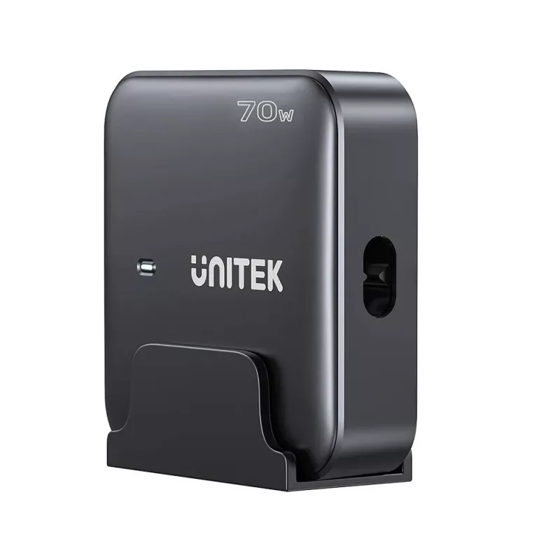 Laturi mobiililaitteille UNITEK P1228ABK01-EU universaali musta AC pikalataus