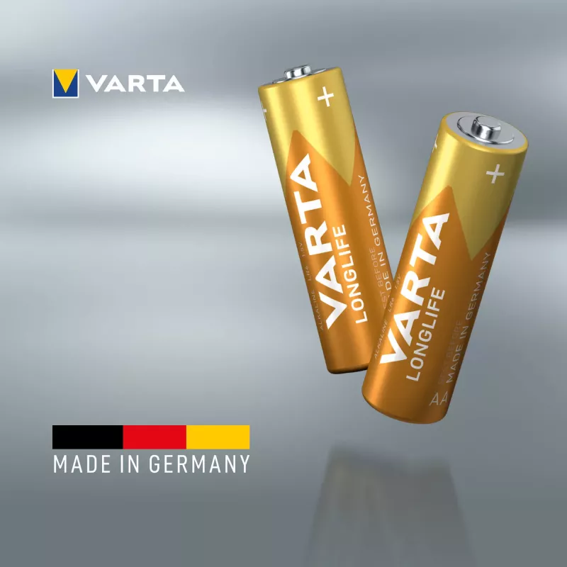 Varta Longlife Extra - paristo 4 x AA-tyyppi alkali (04106101414)