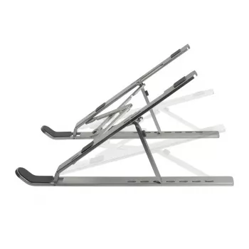Kannettavan teline LogiLink AA0134 hopea 40,6 cm (16 tuumaa)