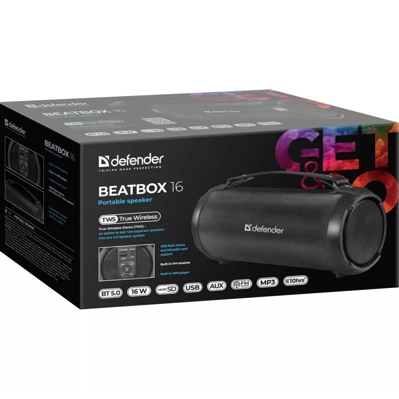 Bluetooth-kaiutin BEATB OX 16W, 65216, DEFENDER