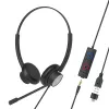 Headset Tellur Voice 420 johdollinen headset binaural musta TLL411006