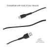 SBS TECABLEMICRO2K 2 m USB A Micro-USB B uros-uros musta USB-kaapeli (TEKabelMICRO2K)