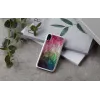 iKins puhelinkotelo iPhone XR – vesikukkakuvio, valkoinen
