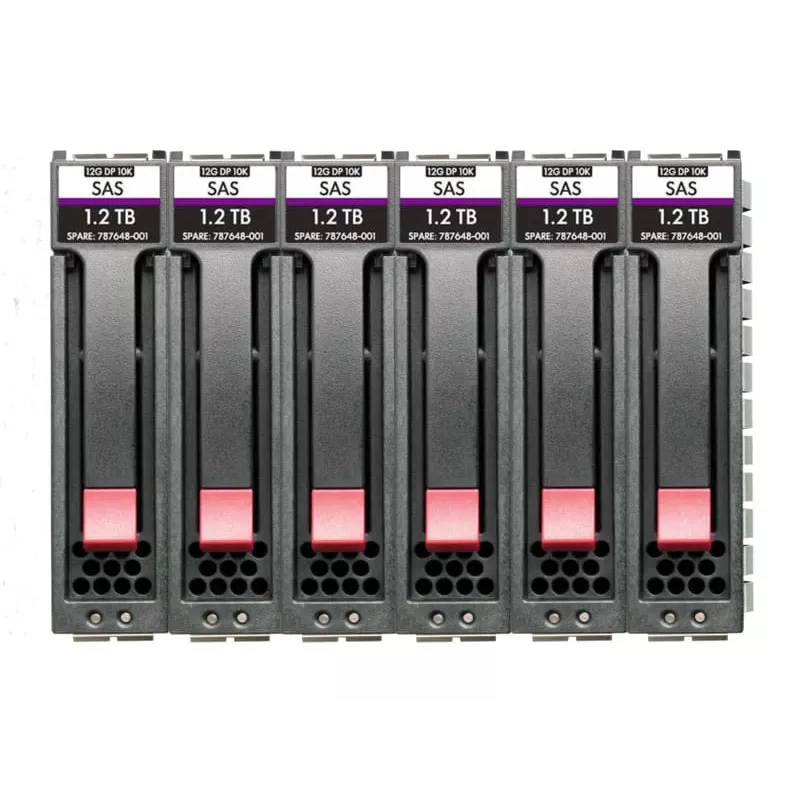HPE MSA 14,4 Tt (6 x 2,4 Tt) 12G SAS 10K SFF -kiintolevypaketti (R0Q67A)