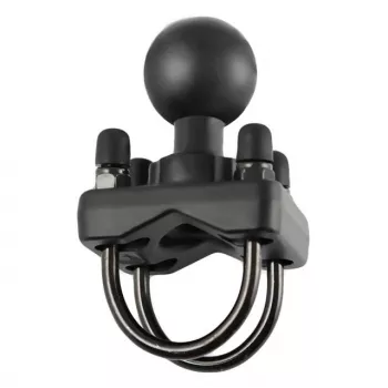 RAM Mounts kaksinkertainen U-pulttipallopohja 1,25 tuuman – 1,5 tuuman kiskoille