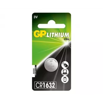 GP Batteries litium-nappiparisto CR1632 litium 3V ei uudelleenladattava paristo (CR1632-U1)