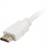 High Speed HDMI-kaapeli Ethernetillä valkoinen, 2 metriä