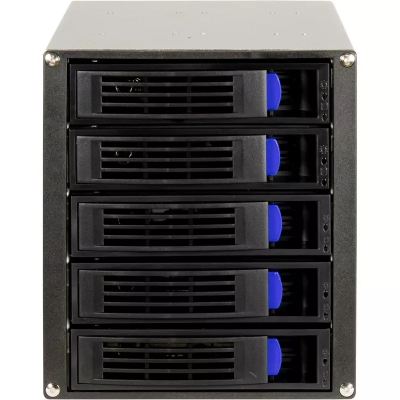 HDD-kotelo Inter-Tech ST-5255 musta 2,5/3,5 tuuman