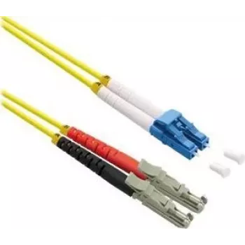 Roline - verkkokaapeli - LSH/APC Singlemode (M) - LC/UPC Singlemode (M) - 3 m - kuitu - 9/125 mikrometriä - OS2 - halogeeniton - keltainen (21.15.9513)