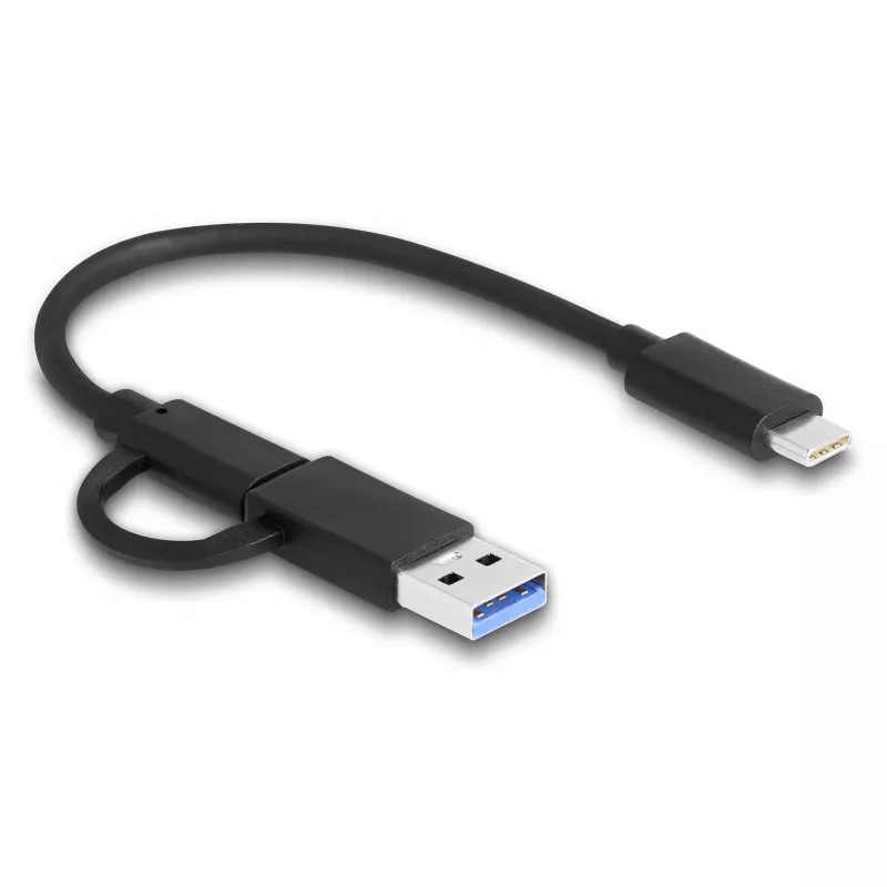DeLOCK USB Type-C -kortinlukija CFexpress XQD alumiini harmaa 10000 Mbit/s