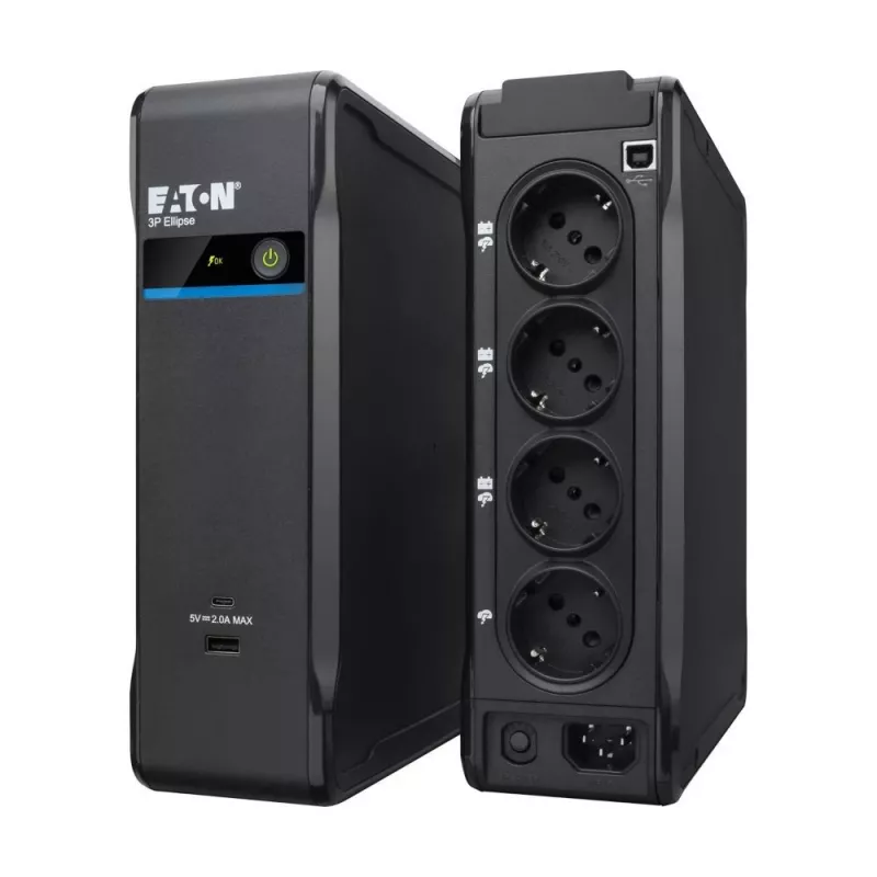 Keskeytymätön virransyöttö EATON Ellipse 900 USB DIN — 900 VA / 540 W