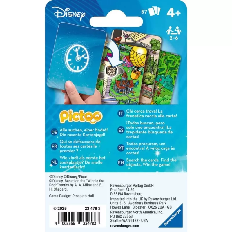 Pictoo Disney, korttipeli