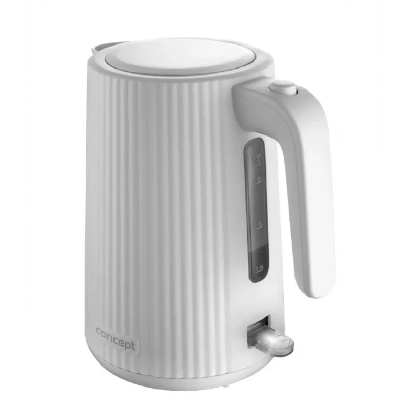 Vedenkeitin Concept Solution RK2390, muovikotelo, 1,7 L, valkoinen