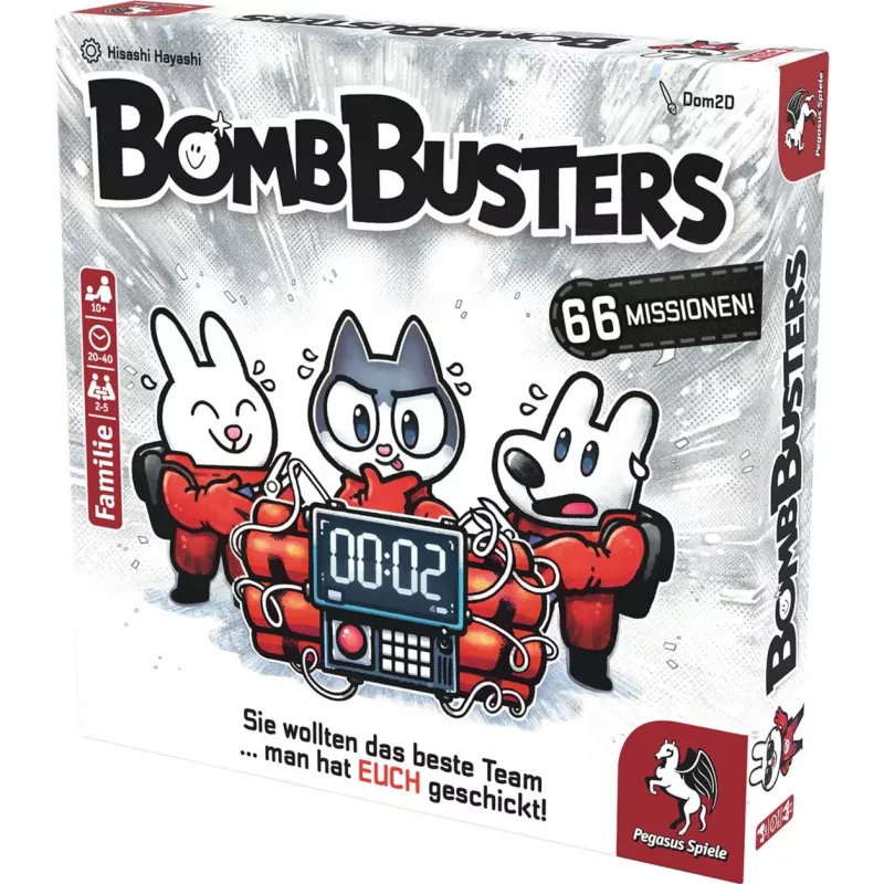 Pegasus Spiele Pegasus Bomb Busters (vuoden 2025 peli) – perhepeli