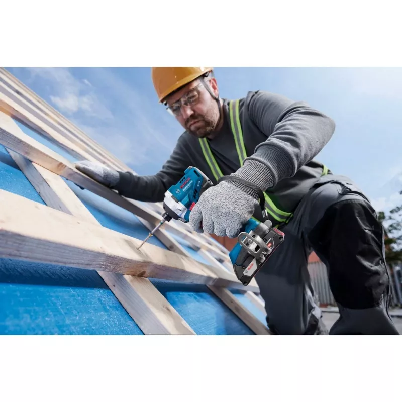 Bosch GDR 18V-215 akkuiskuruuvinväännin, 2x 4,0 Ah akku
