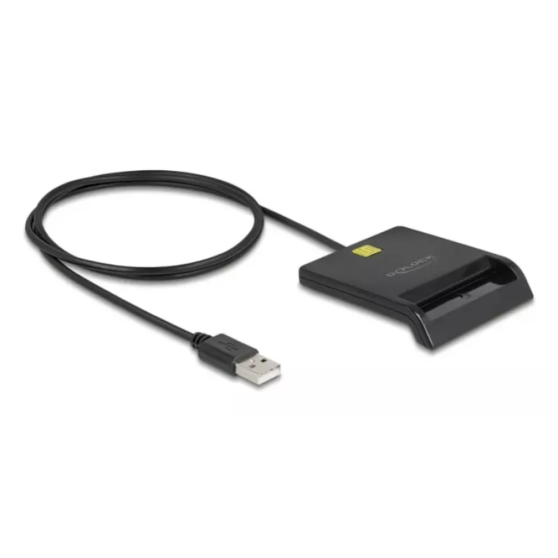 Älykortinlukija DeLOCK 91724 USB Type-A musta
