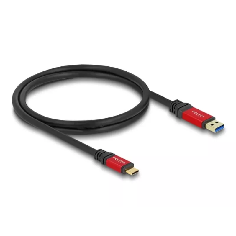 USB-kaapeli DeLOCK 80617 1m USB Type-A - Type-C 10 Gbit/s