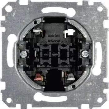 Merten MEG3115-0000 sarjan kytkinasennus, 1-napainen, 10 AX, 250 V AC
