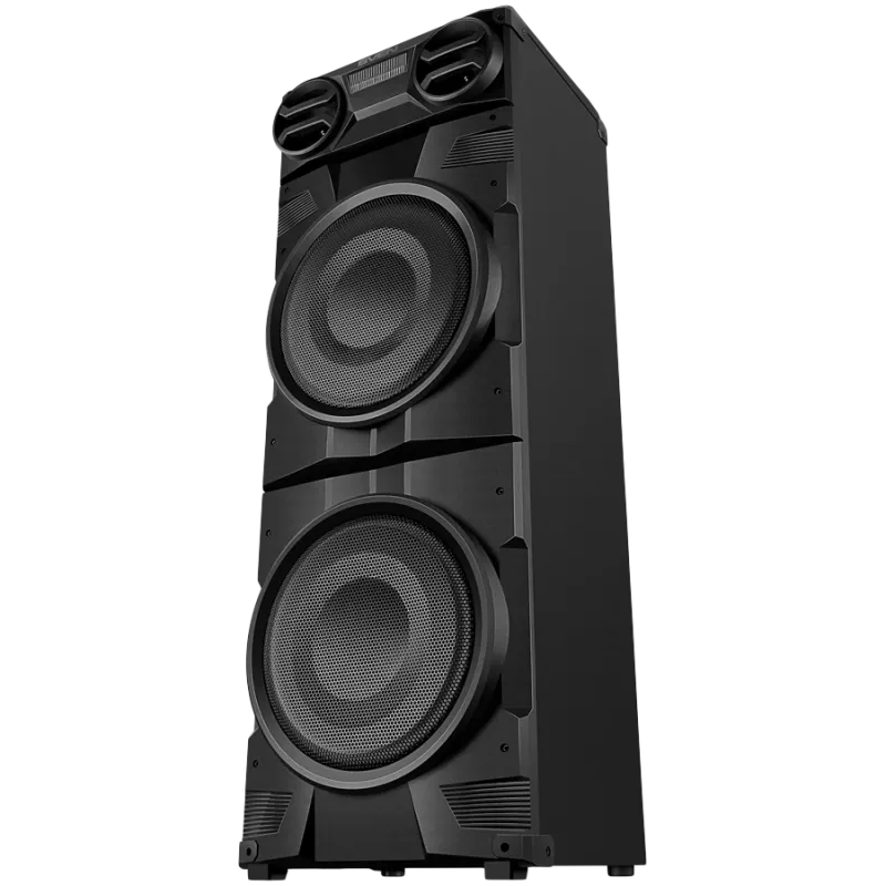 Kaiutin SVEN PS-1900, musta (1000W, TWS, Bluetooth, FM, USB, LED-näyttö, verkkovirta)