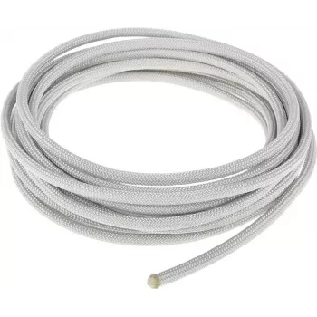 Alphacool AlphaCord Sleeve 4 mm – 3,3 m (10 ft) – hopeanharmaa (Paracord 550 Type 3) 330 cm EOL (45320)