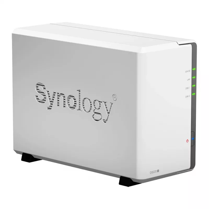 Synology Disk Station DS220j – NAS-palvelin – 2 paikkaa