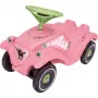 Bobby-Car-Classic Flower, potkupyörä pinkki/vaaleanvihreä