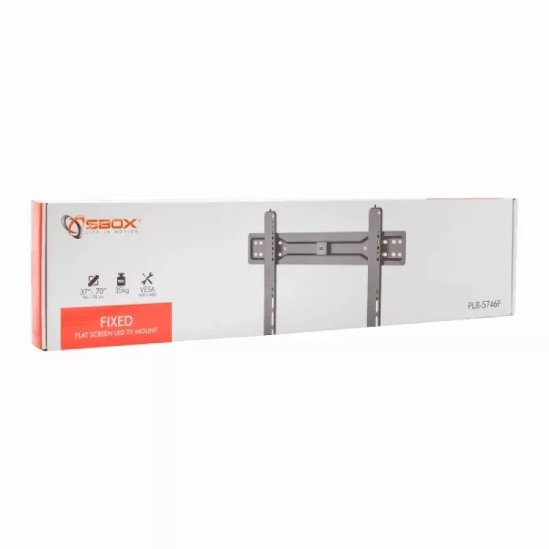 Sbox PLB-5746F kiinteä litteän näytön teline LED-TV 37-70 35kg