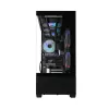 PC-kotelo CHRONIX V2 Mid Tower ARGB-tuuletin x3 musta
