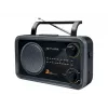 Muse | 2-alueinen kannettava radio | M-06DS | AUX-tulo | harmaa
