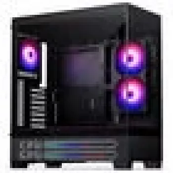 PHANTEKS XT View Matrix -tietokonekotelo, miditorni, E-ATX, karkaistu lasi, Matrix LED - musta (PH-XT523VM1_DBK01)