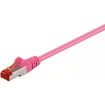 Microconnect SSTP610PI verkkokaapeli pinkki 10 m Cat6 S/FTP (S-STP)