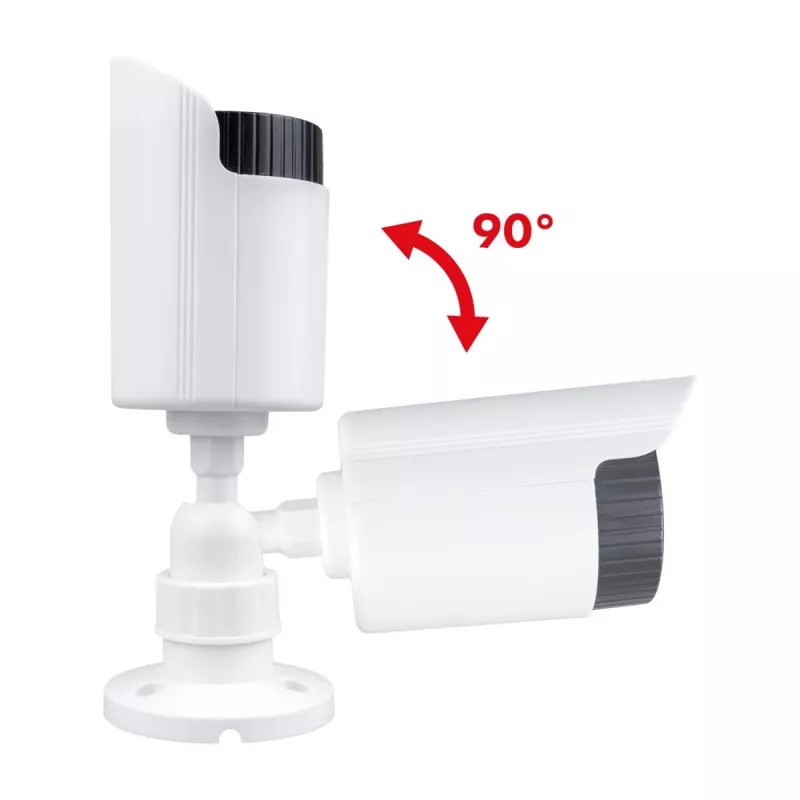 Valvontakameran jäljitelmä IR-LED-valoilla, CEE IR1800 W — toimimaton valvontajäljitelmä