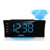 Blaupunkt CRP81USB radiokello projektiolla ja USB-latauksella, musta