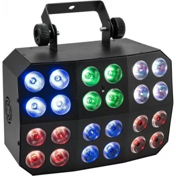 LED-pikselivalo EUROLITE CLS-6 PIX HCL 6x12W RGBW — 6 valaisinta, 12W LEDit, RGBW