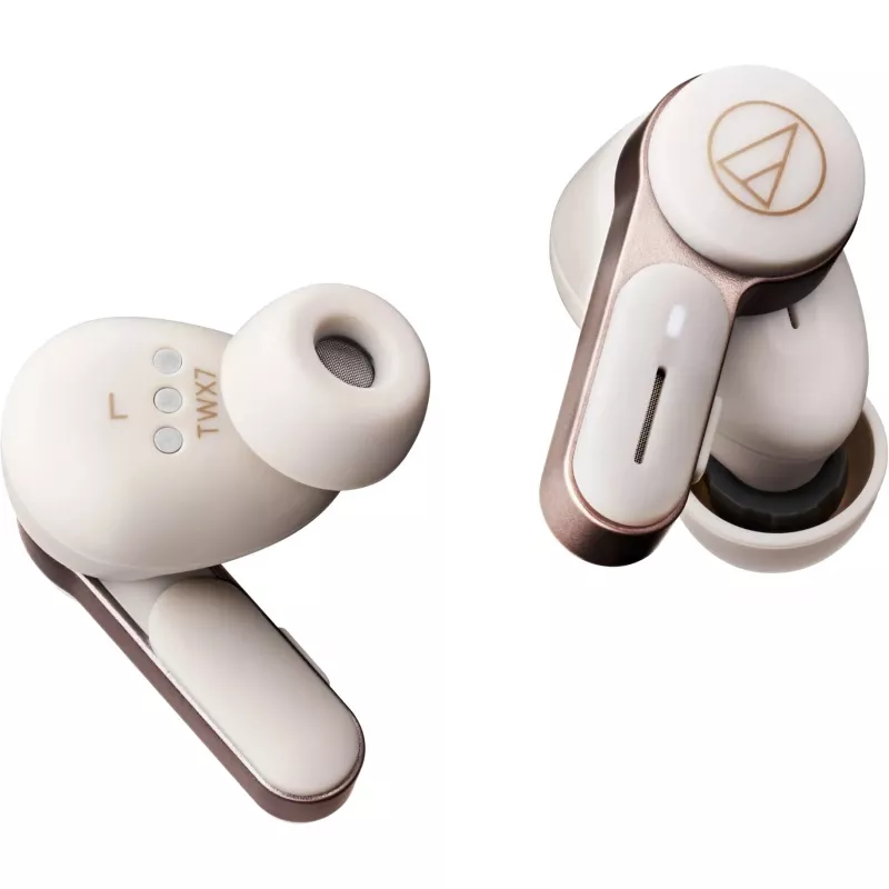 AUDIO-TECHNICA LANGATTOMAT NAPPIKUULOKKEET ATH-TWX7 VALKOINEN